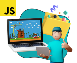 Программирование на JavaScript. Учимся создавать игры! - Школа программирования для детей, компьютерные курсы для школьников, начинающих и подростков - KIBERone г. Шымкент